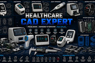 design medical device cad models for prototyping and manufacturing