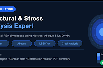 perform fea structural and stress analysis using