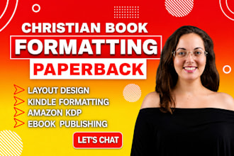 christian book formatting paperback for amazon kdp poetry ebook layout design