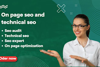 optimize your website with on page and technical SEO