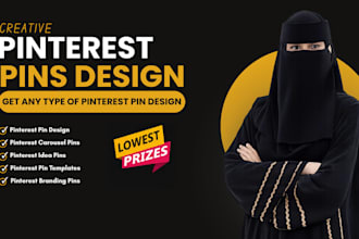 create professional pinterest pin design