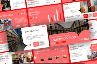 redesign education powerpoint urgent academic presentation design thesis defense