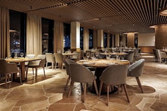 design 3d restaurant interior, commercial kitchen visualization,lounge rendering