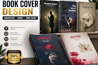 design professional book covers