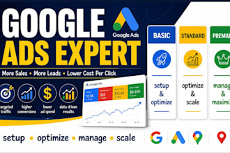 setup google ads ppc campaign adsense approval audit and optimization manager