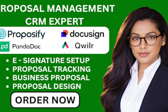create pandadoc, docusign, proposify, signnow, qwirl, templates and automation