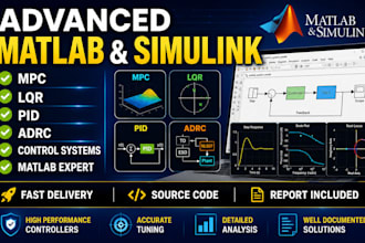 design advanced matlab simulink controllers mpc lqr pid adrc for control systems