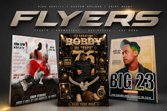 design you a custom flyer