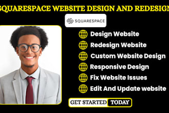 edit update squarespace custom squarespace fix squarespace redesign website