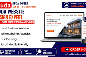 do local business duda website design white label website