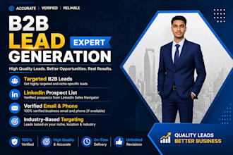 do b2b lead generation and email list