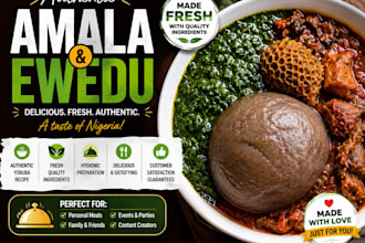 prepare authentic amala, ewedu and gbegiri