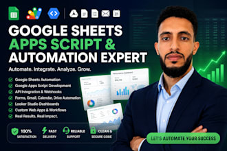 automate and customize google sheets using apps script