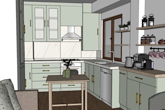 create 3d architectural models with sketchup