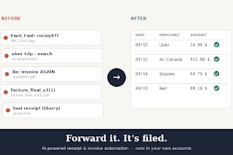automate your receipt and invoice filing with an ai workflow