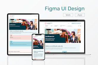 design a modern UI for your website or app in figma