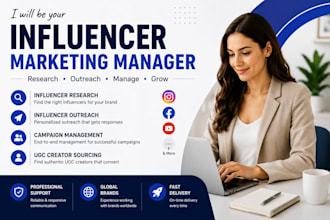 manage influencer marketing campaigns and outreach