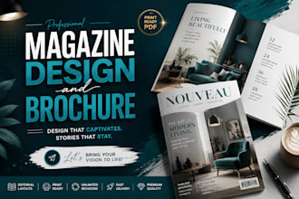 design modern magazine brochure magazine layout magazine cover magazine ad