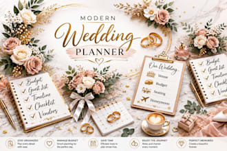 design custom wedding planner spreadsheet event google sheet and budget  tracker