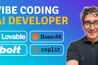 do lovable, base44, bolt or replit vibe coding apps
