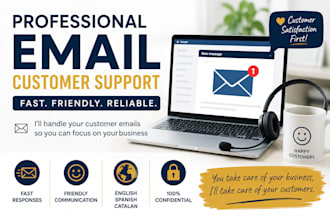 provide professional customer support by email