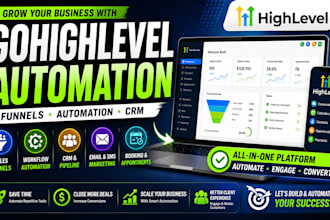 build gohighlevel website, ghl funnel, gohighlevel setup and ghl sales funnel