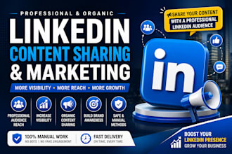 market your linkedin post to a professional audience