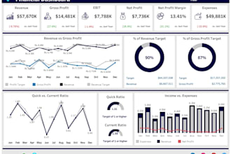 create professional excel dashboards and reports