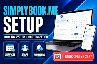 be your simplybook me online booking system expert