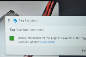 set up or fix your google tag manager and ga4 tracking