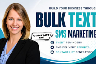 offer the best SMS txt msg marketing blast service