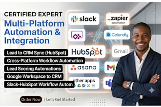 integrate microsoft team hubspot powerapp asana calendly gmail zapier automation