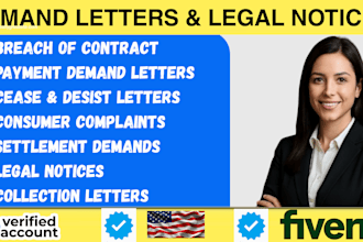 draft cease and desist letters for legal protection