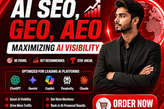ai visibility expert SEO, GEO, aeo, ai search optimization