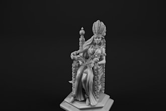 sculpt miniatures,fantasy dnd 3d models for printing,diorama,tabletop model,stl