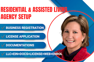 fully setup your residential and assisted living agency with license compliance
