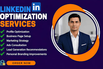 setup linkedin business page and profile and docompany page ads marketing setup