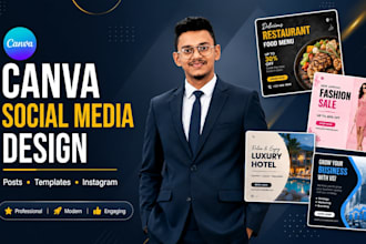 design canva social media posts and templates