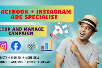 be your facebook and instagram ads expert
