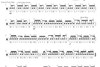write and arrange percussion music