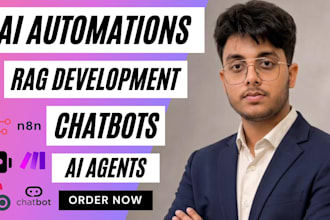 build custom ai automation, chatbots with rag and ai agent