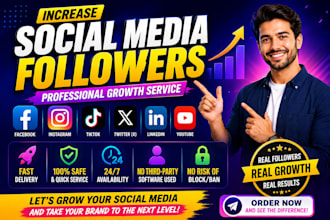 do increase social media followers