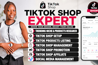 setup tiktok shop tiktok ads marketing social media manager usa tiktok account
