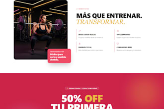 diseño de páginas de aterrizaje l sitios web responsivos