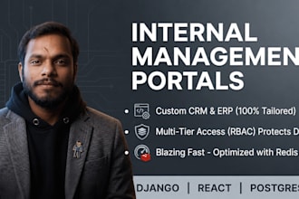 build a custom CRM erp web portal to replace spreadsheets