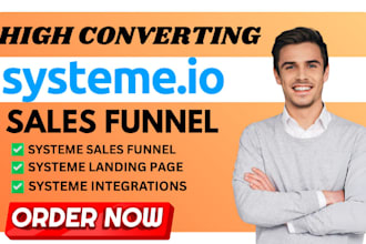 build systeme io sales funnels landing pages and automation
