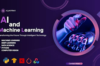 do machine learning computer vision data analysis data science project in python