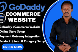 build a godaddy ecommerce website for your business