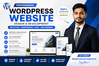 design or redesign wordpress website, wordpress blog website