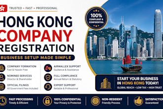 register your hong kong company with nominee airwallex and business setup